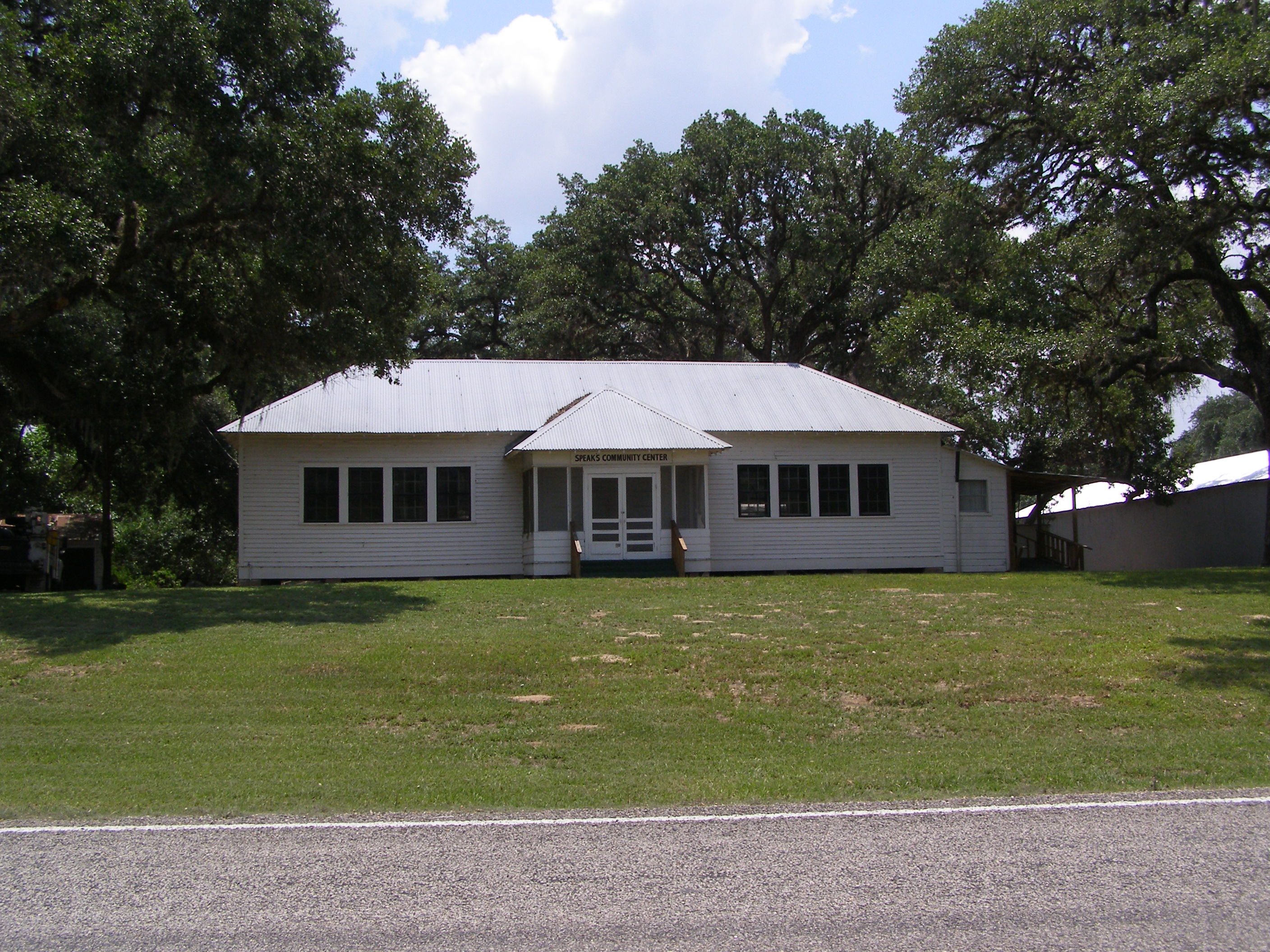 Speaks Community Center, former schoolhouse